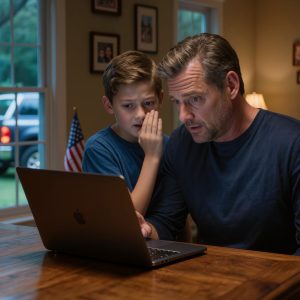 “Dad… don’t tell Mom I talked to you.” Those words made my heart turn cold. Every night, my wife would quietly slip into our son’s room, thinking the whole house was fast asleep. Sensing that something was wrong, I placed a small camera in his room… and the moment I opened the first video, I realized that things I never thought possible could be happening inside my own home.