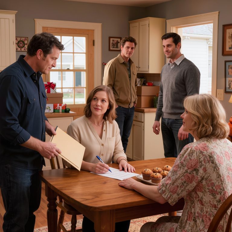 Three Days After My Wedding, My Parents Showed Up With A Contract. “Sign The House Over To Your Brother—You Owe This Family,” They Said. I Signed… And Left That Night. By Morning, They Realized Something Was VERY WRONG…