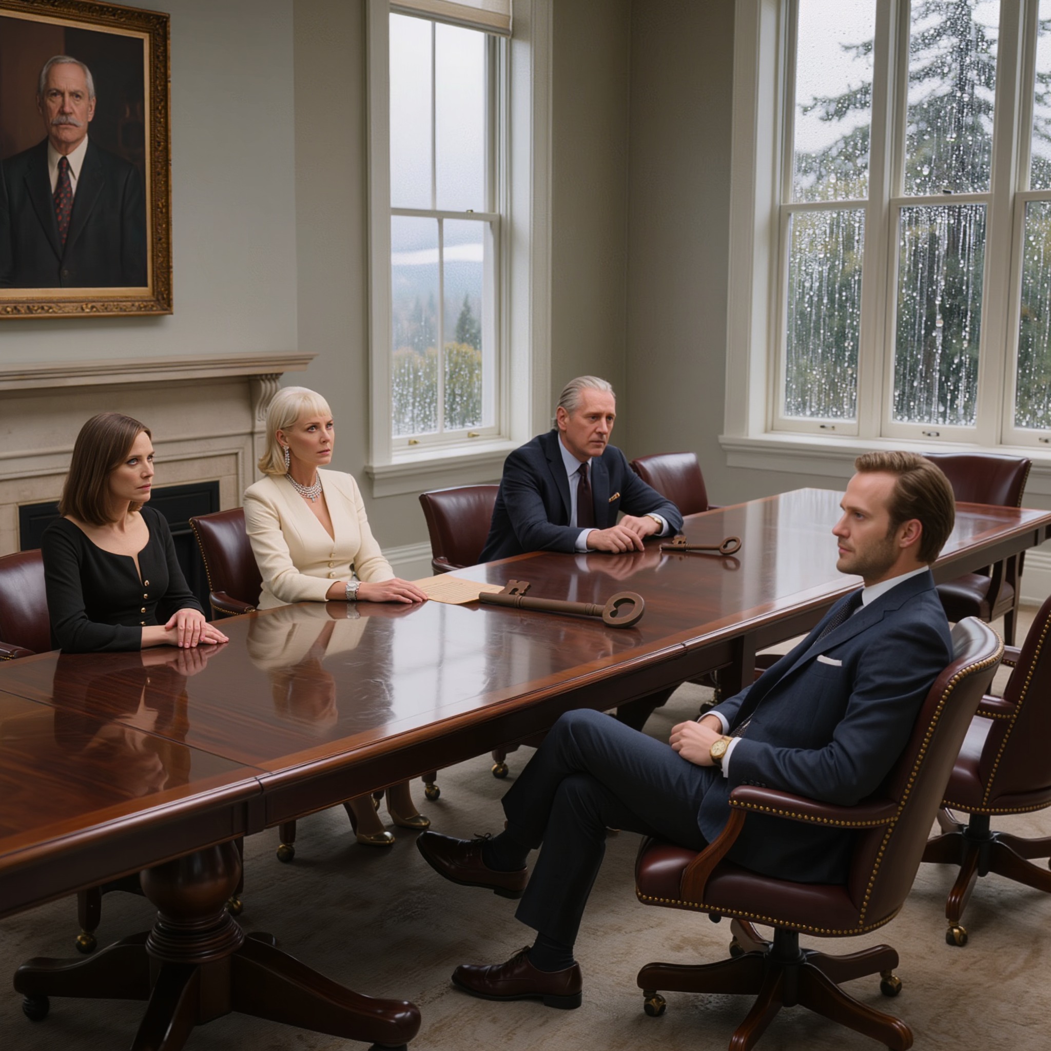 They gave Audrey Miller the mansion to remember, the cars to admire, the stock accounts to count, and the polished future to celebrate—just not to her. In a downtown Seattle law office still smelling faintly of rain and old leather, everything that looked valuable slid neatly across the conference table to the people who had already decided she was the easiest person in the room to dismiss. What landed in front of Audrey was smaller, older, and almost insulting in its simplicity: a rusted iron key, a deed to a weathered house in a town she had never heard of, and one handwritten note from her father. Patricia smiled. Chad nearly laughed. Audrey took the key anyway.