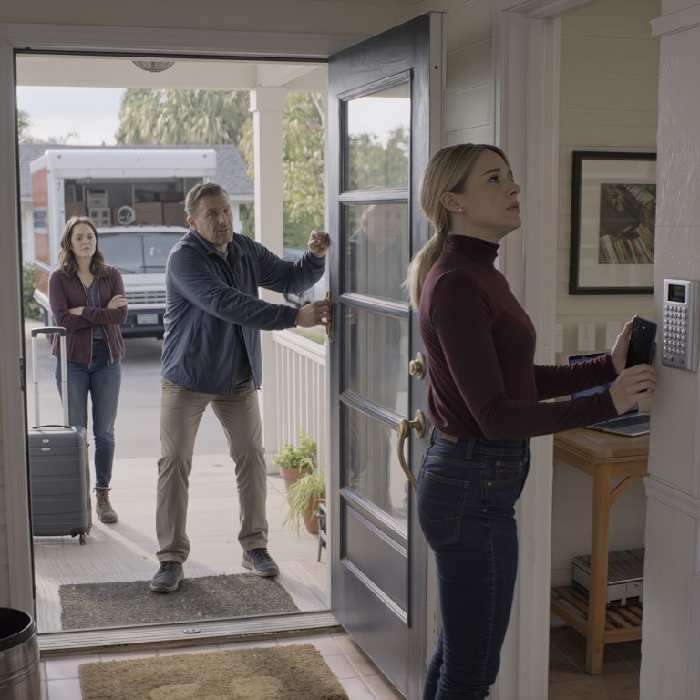 “My brother texted, ‘We’re moving into your house Friday. Mom already agreed,’ and by noon the next day he was in my driveway with a U-Haul, my mother was blowing up my phone about ‘family,’ and I was standing inside the house I bought with my own money realizing they had never planned to ask me anything at all.