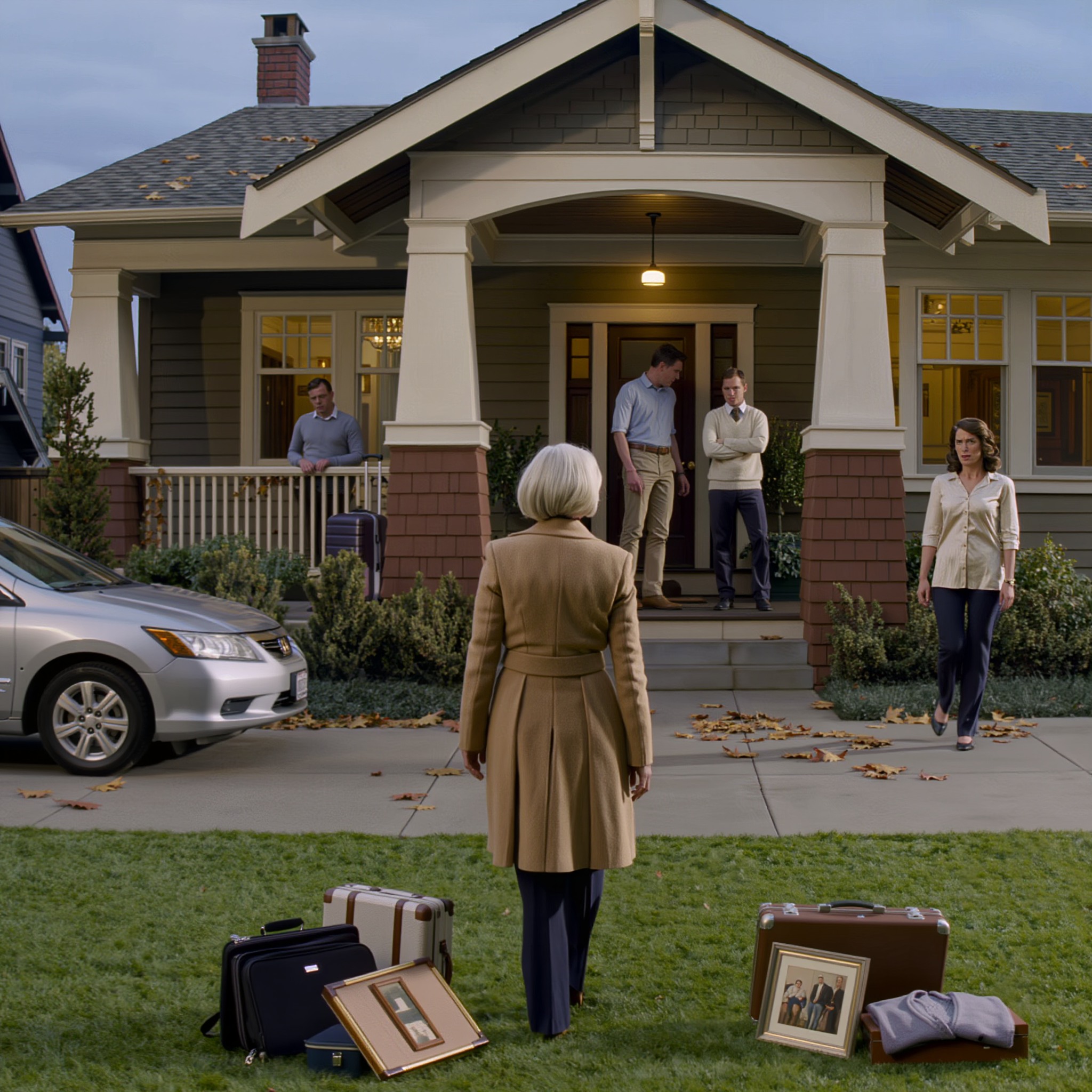 I Never Told My Son About My $80,000 A Month Income. His Wife Said, “Please Leave.” My Son Put My Things Outside The Door. A Month Later, I Bought The House Across The Street. Then He Saw My Name On The Deed.