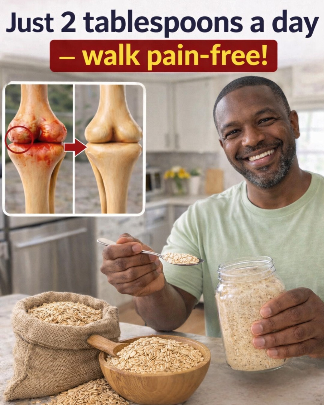 How Adding Just 2 Tablespoons of Oats to Your Daily Routine Can Support Joint Health and Mobility