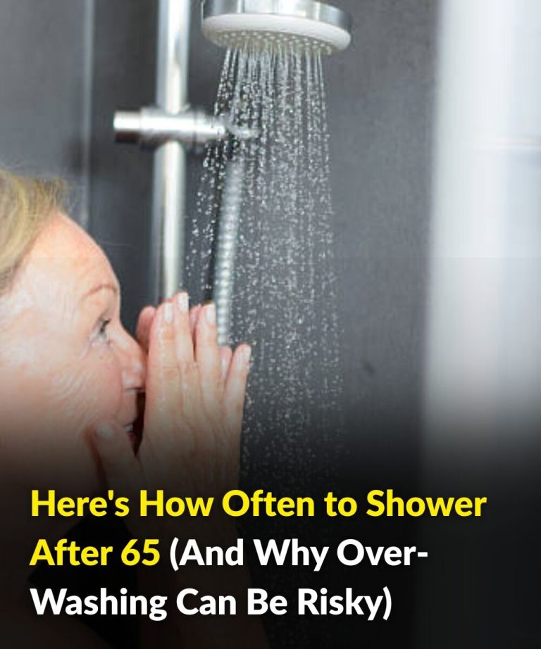 From Age 65, How Often Should You Shower? (And Why Over-Washing Can Be Harmful to Your Health)