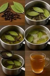 Bay Leaf and Clove Herbal Tea