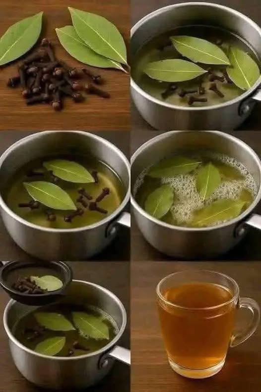 Bay Leaf and Clove Herbal Tea