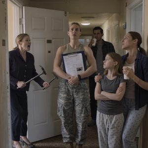“Break down the door, this is our family’s apartment!” That was what my mother screamed a little after six in the morning, crowbar in hand, out in the narrow hallway of the place I bought with my VA loan. My sister stood beside her in pajama pants and anger, and my father hovered a step back with a paper coffee cup like he had shown up for a show instead of a break-in.