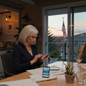 At Sunday dinner, my daughter-in-law slid her phone under my napkin with a message that made my mouth go dry—and I realized I’d been applauding my own retirement disappearing in real time.