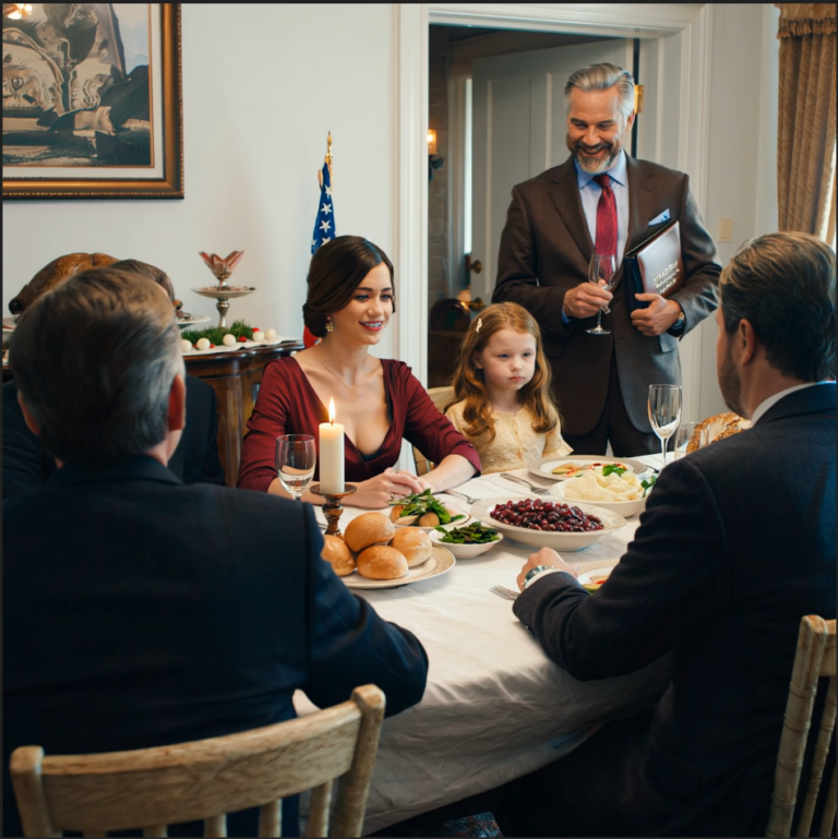 My dad toasted, “One daughter is a doctor, the other one is a maid,” in front of 14 relatives on Thanksgiving—and my 8-year-old leaned in and asked if her mom was “bad.”