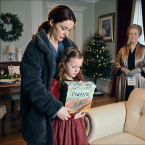 Last Christmas Eve, while I was trying to keep a man alive under fluorescent lights at Inova Fairfax, my ten-year-old daughter was standing in the corner of my in-laws’ dining room in a red velvet dress with a cardboard sign hanging from her neck. By the time I got there after midnight, the ham was gone, the dishes were clean, and the only thing left in that house was my child on a loveseat with swollen eyes and two words written across her chest in thick black marker.