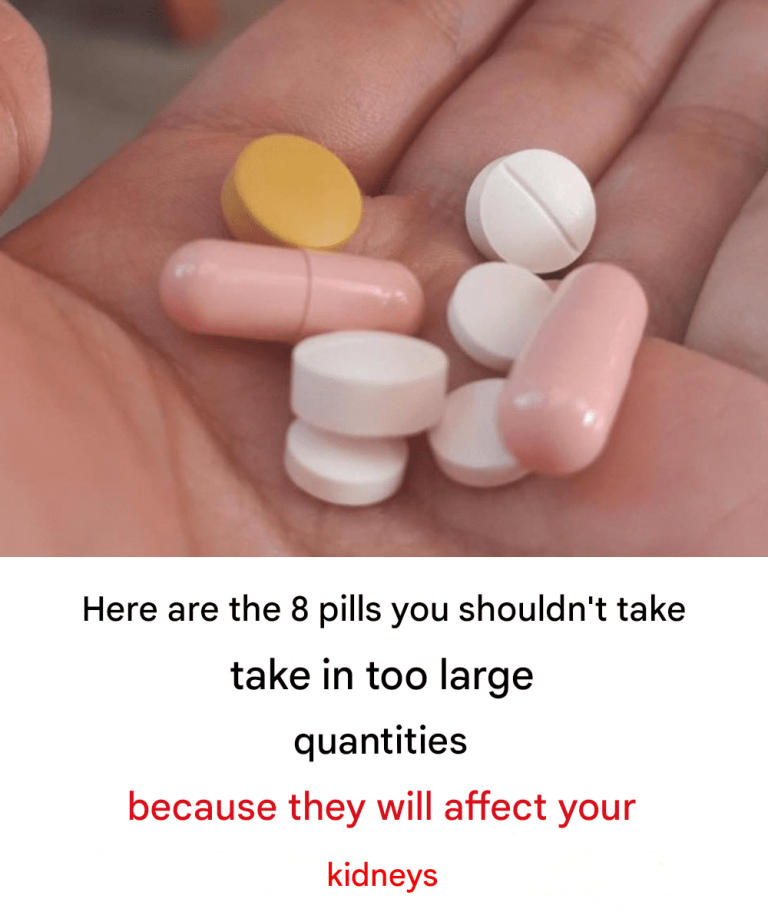 Eight pills that should not be taken because they affect the kidneys