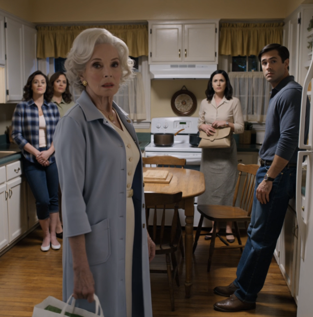 “Get out of my kitchen now,” my daughter-in-law Rachel screamed with my wooden spoon in her hand and my soup boiling on my stove, and when my own son started clapping for her in the house I had paid off, I finally understood why the papers hidden in her purse had my address at the top.