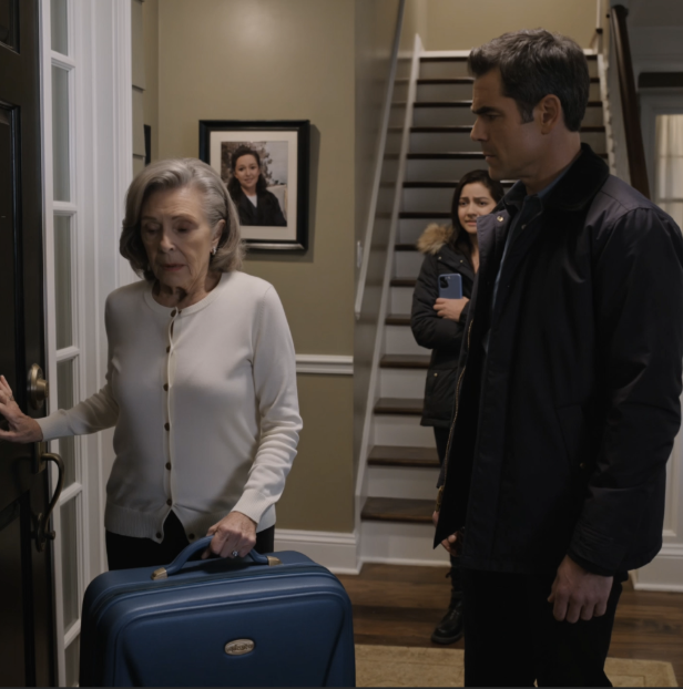 My son pointed at the front door and told me that if I would not go to a nursing home, then I could pack a bag and leave his house that night — and while I folded my dresses into an old blue suitcase without raising my voice, he still had no idea a black limousine was already on its way to his driveway.