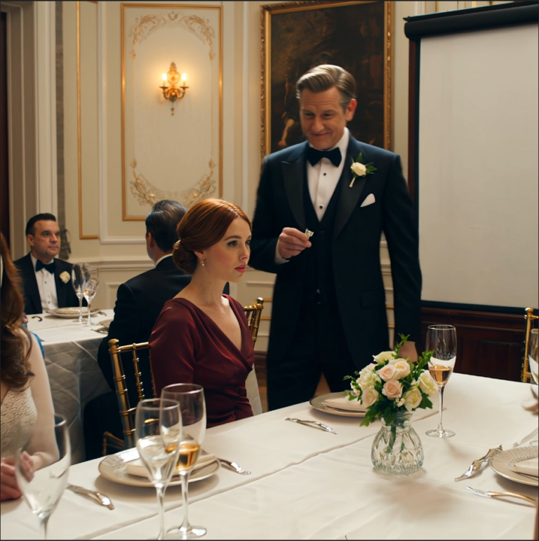 At My Wedding, My Father Raised a Glass and Called Me the Daughter Some Man Was Finally Desperate Enough to Marry—Then My Husband Walked to the Projector, Pulled a USB Drive from His Pocket, and the Smile My Father Had Worn My Entire Life Started to Crack in Front of 187 Guests