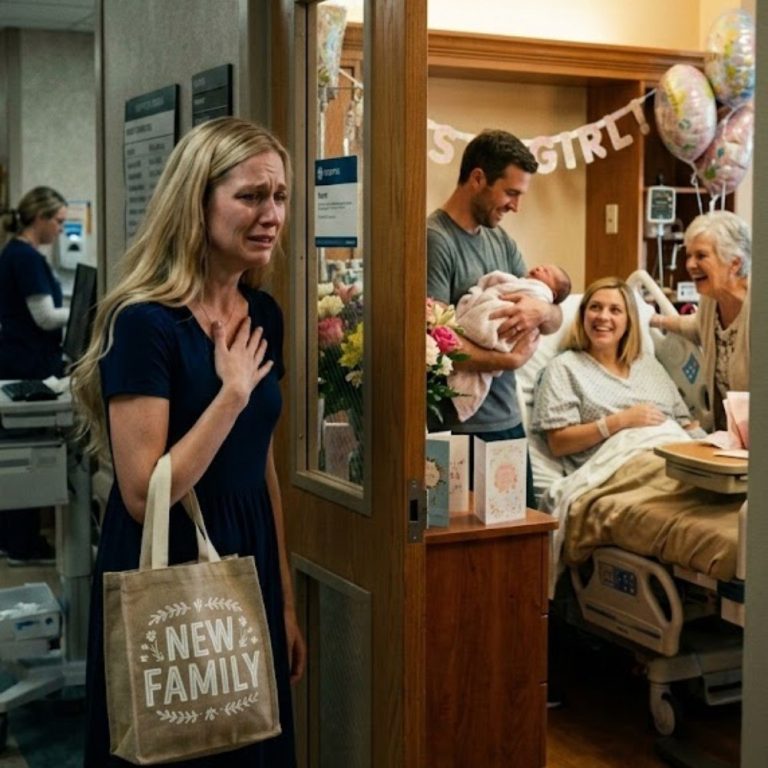 VF-My sister had just given birth, so I went to the hospital to visit. But as I walked down the corridor, I heard my husband’s voice. “She has no idea. At least she’s good…