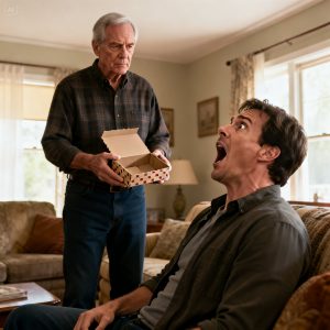 My son sent me a box of handmade birthday chocolates. The next day, he asked, “So, how are the chocolates?” I smiled and said, “I gave them to your wife and the kids. They love sweets.” He went silent, then whispered, terrified. “Dad, you did what?”….