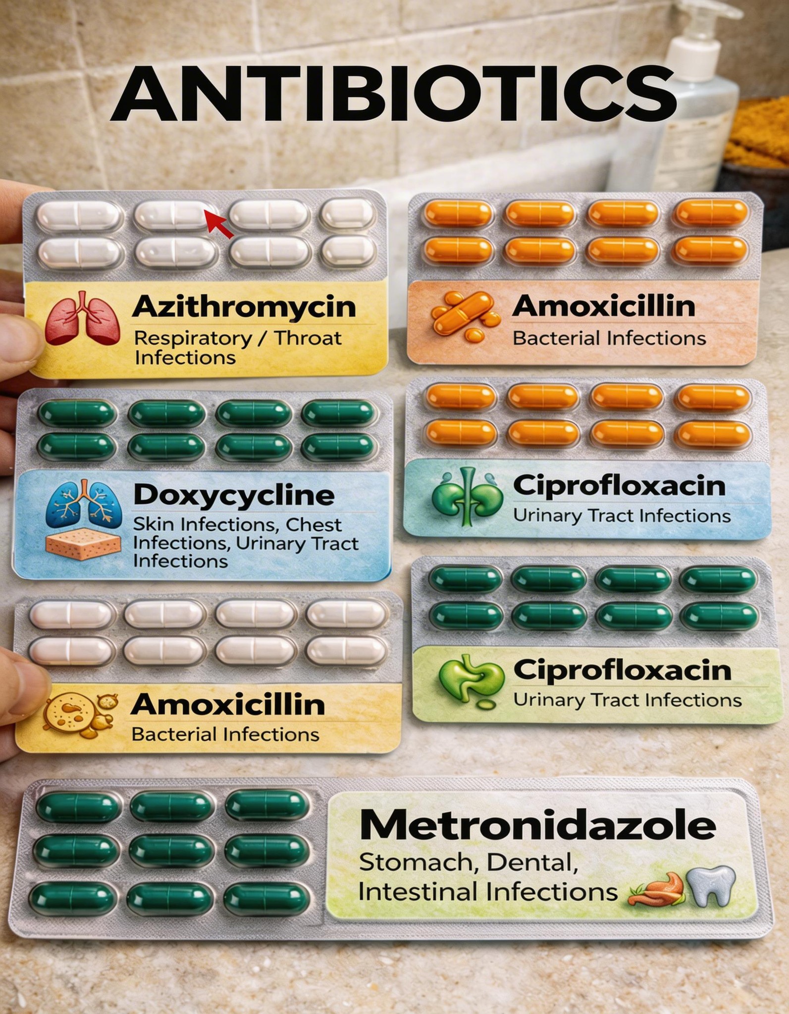 What Are the Top 5 Most Common Antibiotics Doctors Prescribe and Why They Matter for Your Health