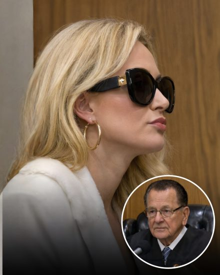 She thought a Chanel blazer and a famous last name could erase anything—even spitting on a veteran doing his job. The courtroom stayed calm… until her own father walked in, stood up, and said, “𝐍𝐨 𝐥𝐞𝐧𝐢𝐞𝐧𝐜𝐲.” In that silence, money finally lost, and dignity finally won.| HO!!!!