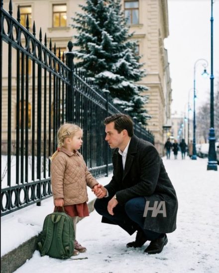 YOU WERE A MILLIONAIRE IN A RUSH… UNTIL A LITTLE GIRL IN THE SNOW LOOKED UP AND WHISPERED: “SIR… MY MOM DIDN’T COME HOME.”