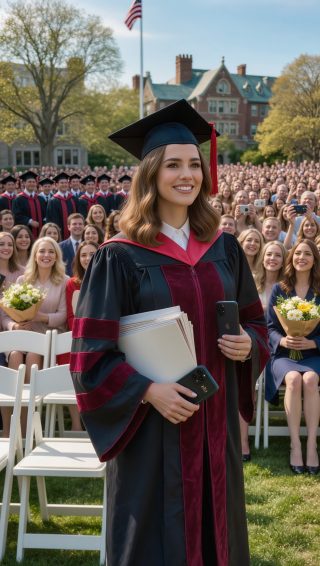 “‘Graduations are boring,’ my mother texted while I stood in my cap and gown as Harvard’s valedictorian, scanning a crowd full of proud families for faces that were never coming—and five years later, when the same school called asking me to return as their most successful alumna, my family suddenly remembered they had always believed in me”