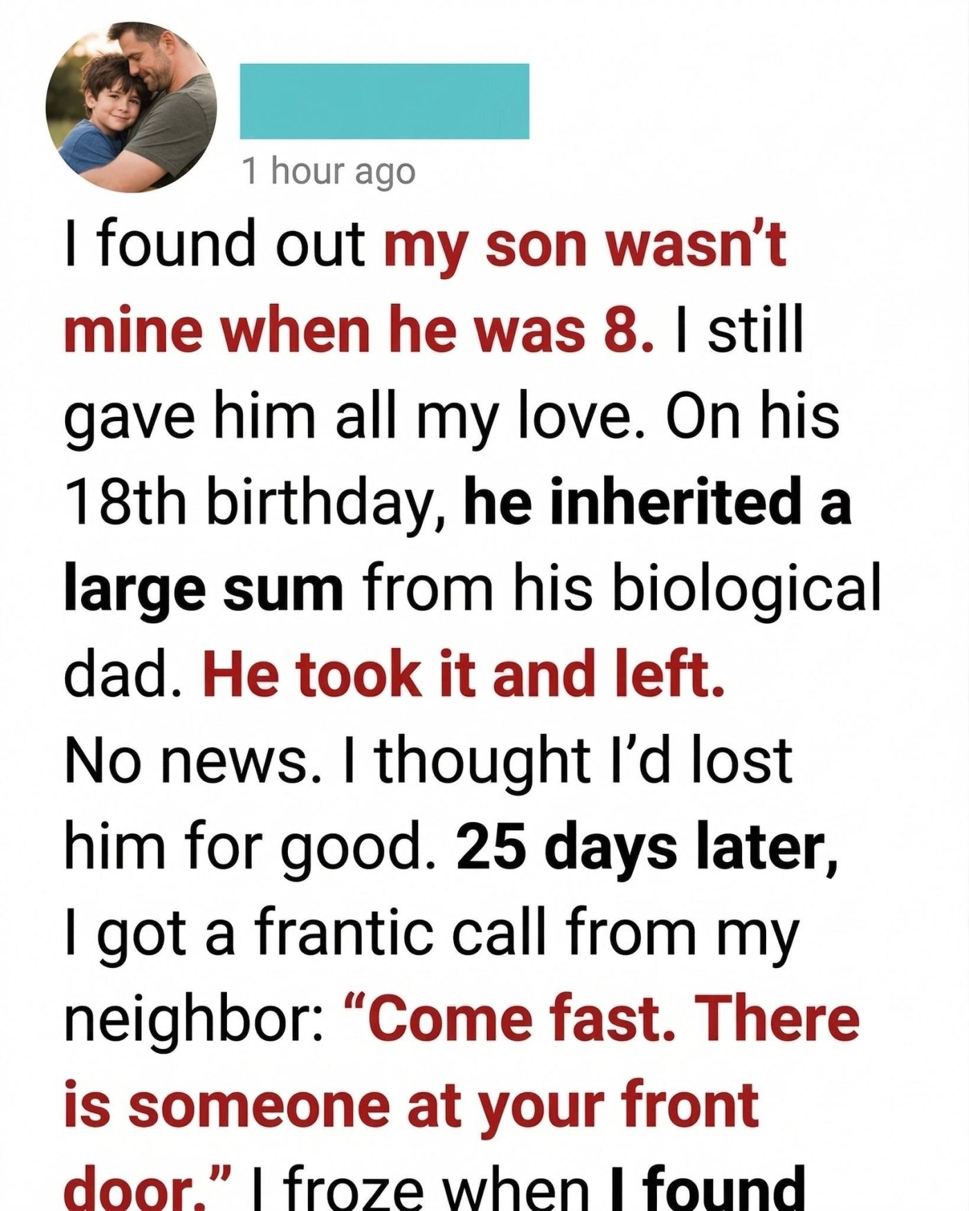 He Wasn’t My Biological Son—But What He Did After Inheriting Millions Moved Me to Tears