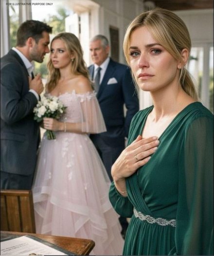My husband said he needed time alone, so I followed him. He entered a chapel—my sister stood beside him in white. “She doesn’t know?” she asked. “Relax,” he said. My mom laughed. I left silently. Later, they froze at my doorstep.