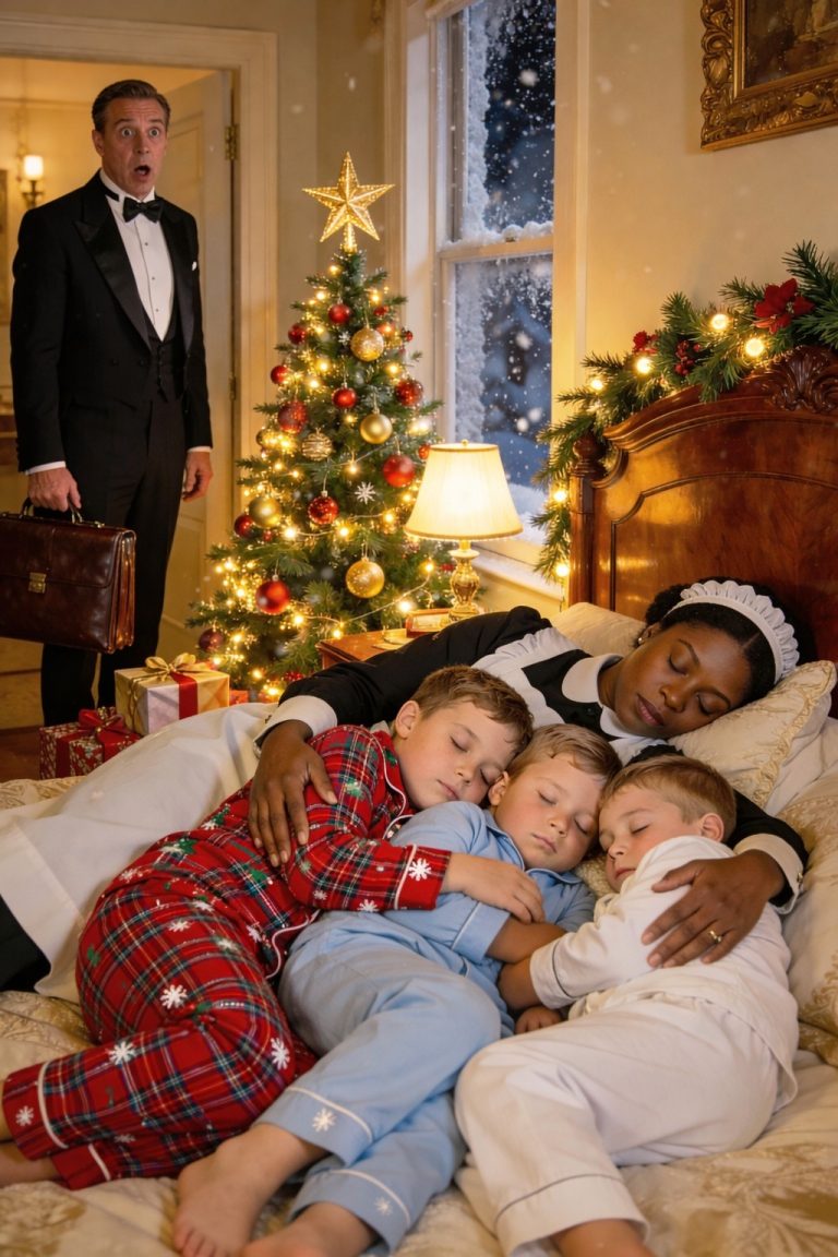 No Nanny Lasted With The Millionaire’s Triplets — Until A Black Maid Did Something Unbelievable