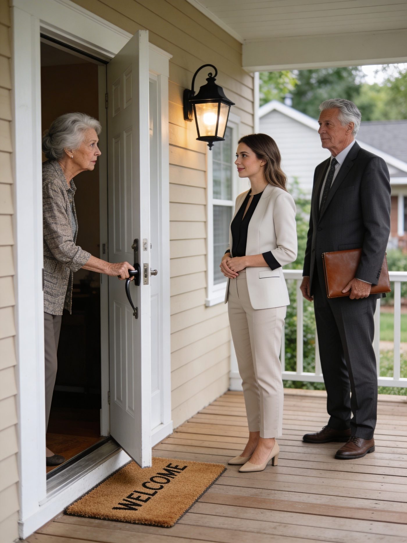 When my son got married, I kept quiet about a $4.2M ranch I inherited. Days later, my daughter-in-law arrived with papers to take control of my home—until my lawyer and police walked in, exposing everything.
