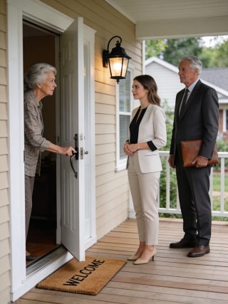 When my son got married, I kept quiet about a $4.2M ranch I inherited. Days later, my daughter-in-law arrived with papers to take control of my home—until my lawyer and police walked in, exposing everything.