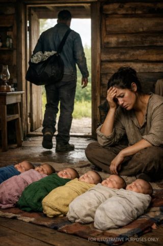 He Called His Five Newborns a Curse—Thirty Years Later, He Trembled When He Saw Their Names