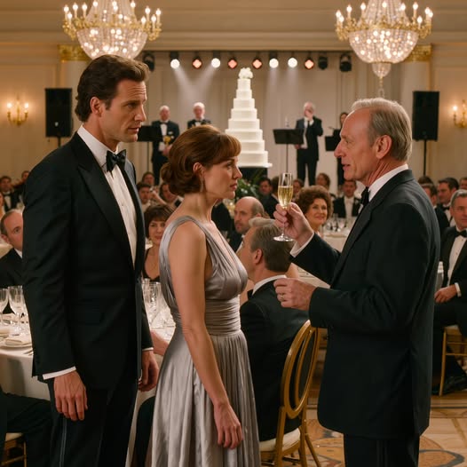 On Our Anniversary Night, My Father-In-Law Kept Putting Me Down, And When I Finally Spoke Up, My Husband Humiliated Me In Front Of 600 Guests. Everyone Laughed. I Wiped My Tears, Made One Call, And Said, “Dad… Please Come.”