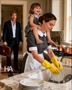 YOU CAME HOME EARLY… AND ALMOST FAINTED WHEN YOU HEARD YOUR SILENT DAUGHTER LAUGHING IN THE KITCHEN