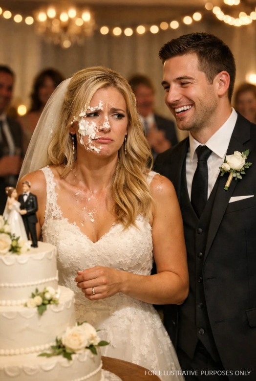 He Smashed My Face Into the Cake in Front of Everyone—But My Brother’s Next Move Ended the Wedding on the Spot