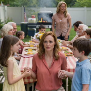 At the picnic, my mother said, “Next time, don’t bring the boy.” No one spoke up to defend my son. Until my oldest daughter pushed her chair back and said, “Say that again.” I thought that was already the cruelest part, until the messages sent behind my back truly turned everything into a war that no one could control anymore.
